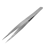 zspowertech ピンセット ST-12タイプ 金属材質 0-1.5cmクリップ範囲