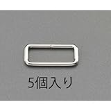 エスコ 30mm四角リング(スチール製/5個) EA628RS-730