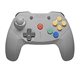RETRO FIGHTERS/BRAWLER 64 Switch Online/PC専用 N64 Bluetooth コントローラ（グレー）