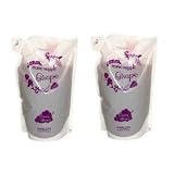 【x2個セット】 サニープレイス ナノサプリ ヘアクレンジングシャンプー グレープ 800ml (詰替用)