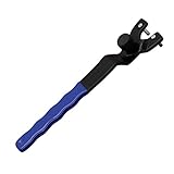 B Blesiya ポリッシャー　ホイール　アングルグラインダー用　ポリッシャー　レンチ　取り外し用　調整可能　