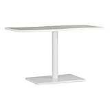 arne ダイニングテーブル 机 幅120 奥行き60 高さ70 日本製 デスク 食卓テーブル デザインテーブル River12060D ホワイト 白 WHW×WH