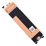 スロット2 M.2 SSDハードドライブヒートシンクカバー サーマル付き Dell XPS 15 9520 9510 9500、Dell XPS 15 9520 9510 SSD ヒートシンク P/N:04TW9C 4TW9C 3JJDG 03JJDG SSD-R用