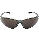 Radians Reading Bifocal Smoke C2 Safety Glasses +2.0 by Radians