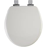Church 8170CHSL 346 Round Easy Clean Toilet Seat, Linen [並行輸入品]