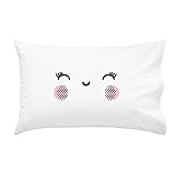 Oh, Susannah Pink Cheeks Toddler Size Pillowcase (1 Pillow Cover 14 x 20.5 Inches) by Oh, Susannah