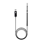 2-in-1 USB 5.5 mmイヤースプーン内視鏡ボアスコープ検査カメラ