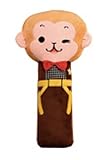 (kmafm) 子供 シートベルト カバー 枕 クッション パッド 車 首 まくら 安全 グッズ (さる)