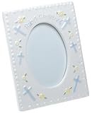 Christening Frame - Blue by LJ Baby