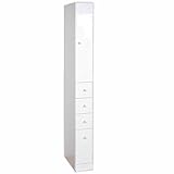 食器棚 完成品 すき間収納 キッチン収納 幅20cm キッチン収納棚 クリスタ スリム ハイタイプ 国産 日本製 (20)