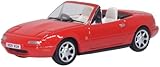 OXFORD 1/76 マツダ MX-5 ロードスター NA レッド オクスフォード ミニカー