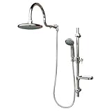 PULSE 1019 ShowerSpas Chrome Shower System - Aqua Rain Shower Spas by PULSE Showerspas