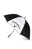 キャロウェイ 5915006 60" CLEAN LOGO UMBRELLA ブラック/ホワイト Callaway USA直輸入品　