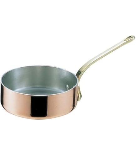 Amazon｜和田助製作所 銅 極厚鍋 テーパー 鉄柄 18cm 3442-0182｜片手