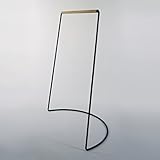 TETSUBO テツボ 脚曲ハンガー（オイル仕上） アイアン×無垢材 アイアン家具 アームチェア デザイナーズインテリア 小泉誠 シンプルデザイン 日本製 miyakonjo product KUWAHATA (わさび)