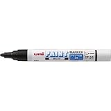 三菱鉛筆:uni アルコールペイントマーカー 中字 黒 PXA200.24 型式:PXA200.24