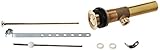 Elements of Design EB1002 Made to Match Brass Pop-Up Drain Assembly, 2-1/8 Diameter, Polished Brass 