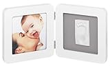 Baby Art My Baby Touch Print Frame (White/Grey) by Baby Art