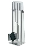 Blomus Chimo Backdrop暖炉ツールセット 1 シルバー 65130
