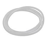 uxcell　チューブ　ホース　6 x 8mm　シリコーン素材　半透明　水、空気パイプ　2m長　1ロール