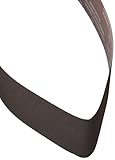 Norton Metalite R228 Backstand Abrasive Belt, Cotton Backing, Aluminum Oxide, 4 Width, 132 Length, G
