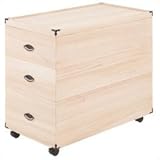 ナサ流通企画 総桐雛人形収納ケース3段 高さ72．5cmタイプ