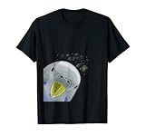 面白い好奇心インコのセキセイインコ Tシャツ