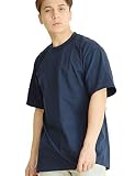 [プロ クラブ] Tシャツ 半袖 メンズ ヘビーウェイト 111 無地 ネイビー 3XL [並行輸入品]