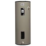 BOSCH THERMOTECHNOLOGY 12-50-EART100 Tall Dual 5500W 240V Elements Electric Water Heater, 50 gallon 