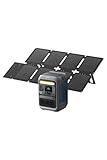 Anker Solix C300 Portable Power Station with Solix PS60 Compact Portable Solar Panel 288Whポータブル電源と60Wソーラーパネルセット 定格出力300W 小型軽量 持ち運び便利 コンパクト パワフル リン酸鉄 太陽光発電セット キャンプ アンカー