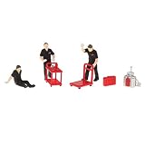 F Fityle 1:64 塗装人 人間 フィギュア 業者 ガソンド ジオラマ DIY 情景コレクション 全9種, F