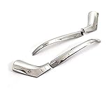 ZJL 専用設計 30系 前期 後期 アルファード ヴェルファイア 全グレード対応 サイドミラー/ドアミラー アンダー ライン ガーニッシュ ABSメッキ カバー 4P