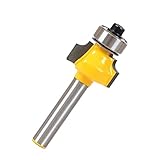 Lovoski 超硬ルーター　1/4 インチシャンク　半径1/8インチ　丸い　ルータビット　木工用チゼルカッターツール