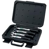 BBKテクノロジーズ ラチェットトルクレンチ4本セット ナットサイズ:1/4、3/8、1/2、5/8 締付トルク:18、38、55、75N・m ケース付 校正証明書付 ATQS-41PF