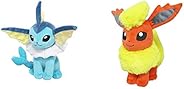 ポケモン ALLSTAR COLLECTION ぬいぐるみ シャワーズ S & ポケモン　ALLSTAR COLLECTION ぬいぐるみ　ブースター　Ｓ【セッ