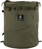 【ミツバストア 】キャンプ ゴミ箱 60L トラッシュボックス ポップアップ 折りたたみ ゴミ箱 ボックス 蓋付き バッグ 収納ボックス 収納箱 薪入れ ダストボックス sl-bd01-gn グリーン