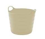 パール金属 ランドリー バスケット S ベージュ ソニア H-7206