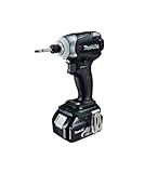 マキタ 充電式インパクトドライバ 18V 黒 バッテリー2個付き TD147DRFXB
