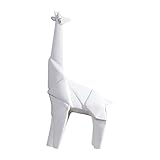 Homestia 紙折りキリン像彫刻 装飾品 置物 現代 シンプル ファッション アクセサリー 装飾品 セット