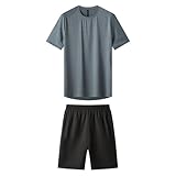 [vigerkar] ジャージ メンズ 上下セット 半袖 上下 夏 ルームウェア スポーツ トレーニング スポーツウェア メンズ 半袖 上下