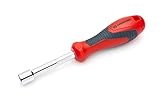 Crescent CND5V 7/16-Inch Hollow Shaft Cushion Grip Nutdriver, Red/Black [並行輸入品]