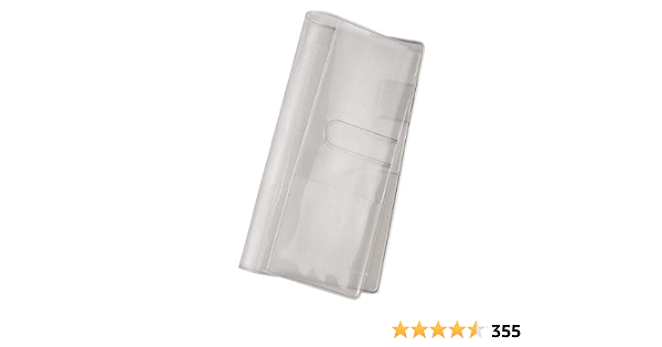 Amazon ほぼ日手帳weeks用クリアカバー 無地透明 文房具 オフィス用品 文房具 オフィス用品