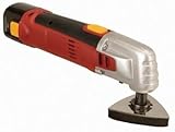 12 V Lithium Ion Cordless Oscillating Multifunction Tool with Carrying Case, 3-inch triangular sandi
