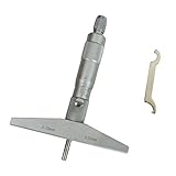 P Prettyia 合金鋼　深さ測定用 マイクロメーター　球形プローブ　キャリパー