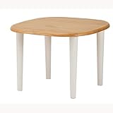 KDT-2145NA（ナチュラル）【 キッズ テーブル 】かわいい丸脚のキッズテーブル♪同シリーズのＰＶＣチェアーと一緒に使用できます。【naKIDSシリーズ】