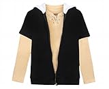 鹿野修哉 風 コスプレ ２点 セット （半袖パーカ＆長袖シャツ） 衣装 （T-T store） (M)