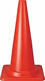 TRUSCO カット三角コーン40φ 幅380mmX高さ660mm レッド TCC4CR
