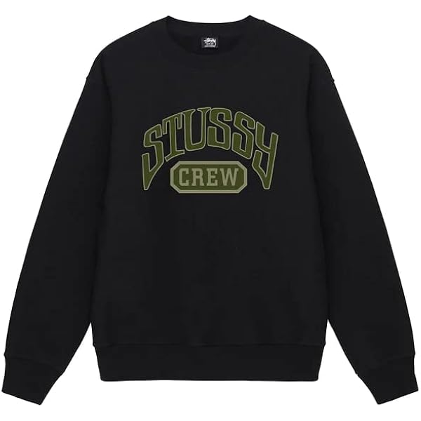 Amazon.co.jp: [ステューシー] HALF ZIP MOCK NECK SWEATSHIRT