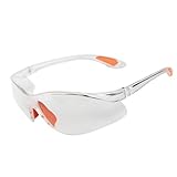 Perfk 透明　保護メガネ　作業用　防曇　耐衝撃　スクラッチ防止　UVカット 伸縮式　調整可能　