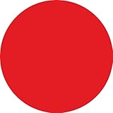 Brewster壁Pops Peel & Stickレッドホット 4 - 13 Inch Dots レッド WPD99056 1